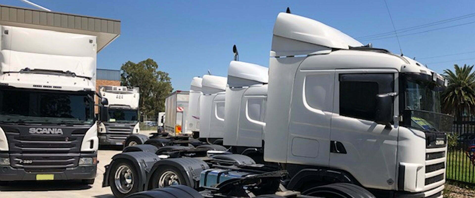 trucks banner